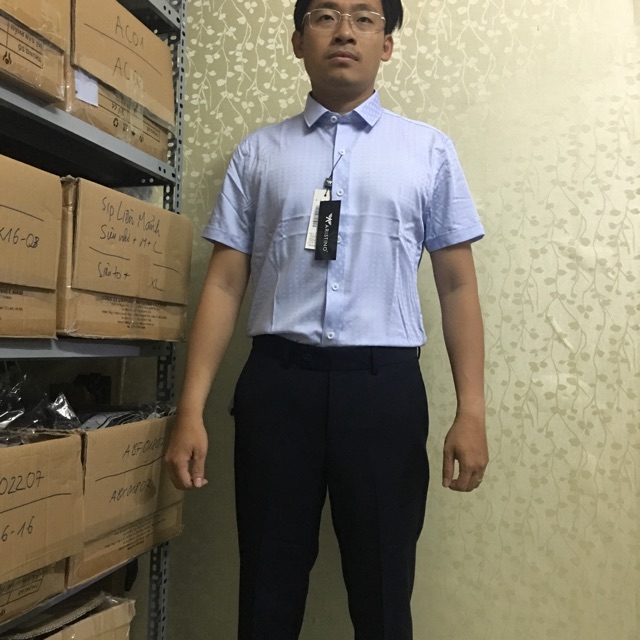 Áo sơ mi nam ARISTINO ngắn tay ass518s7 sợi tre kháng khuẩn siêu mềm mát - slim | BigBuy360 - bigbuy360.vn