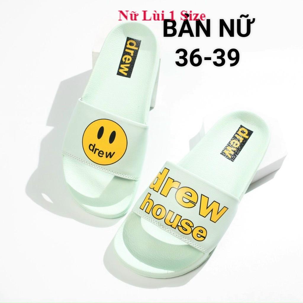 Dép Drew house ❤️FREESHIP + Hộp❤️ dép quai ngang nam nữ chất xịn, đế bền, quai chắc chắn, có lót, kèm tem mác đầy đủ