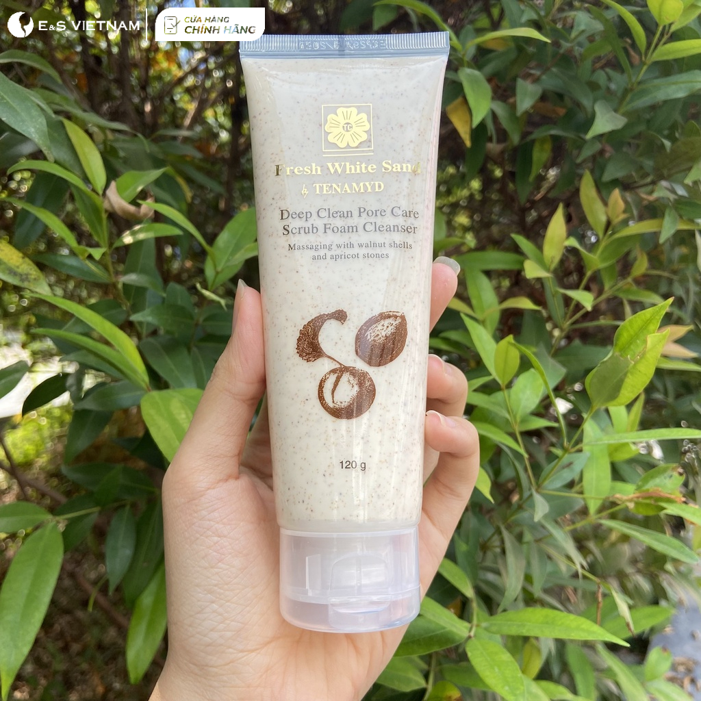 Tẩy Da Chết Mặt và Toàn Thân Cho Các Mẹ Tenamyd Deep Clean Pore 120ML Làm Sạch Da - Loại Bỏ Bụi Bẩn, Bã Nhờn