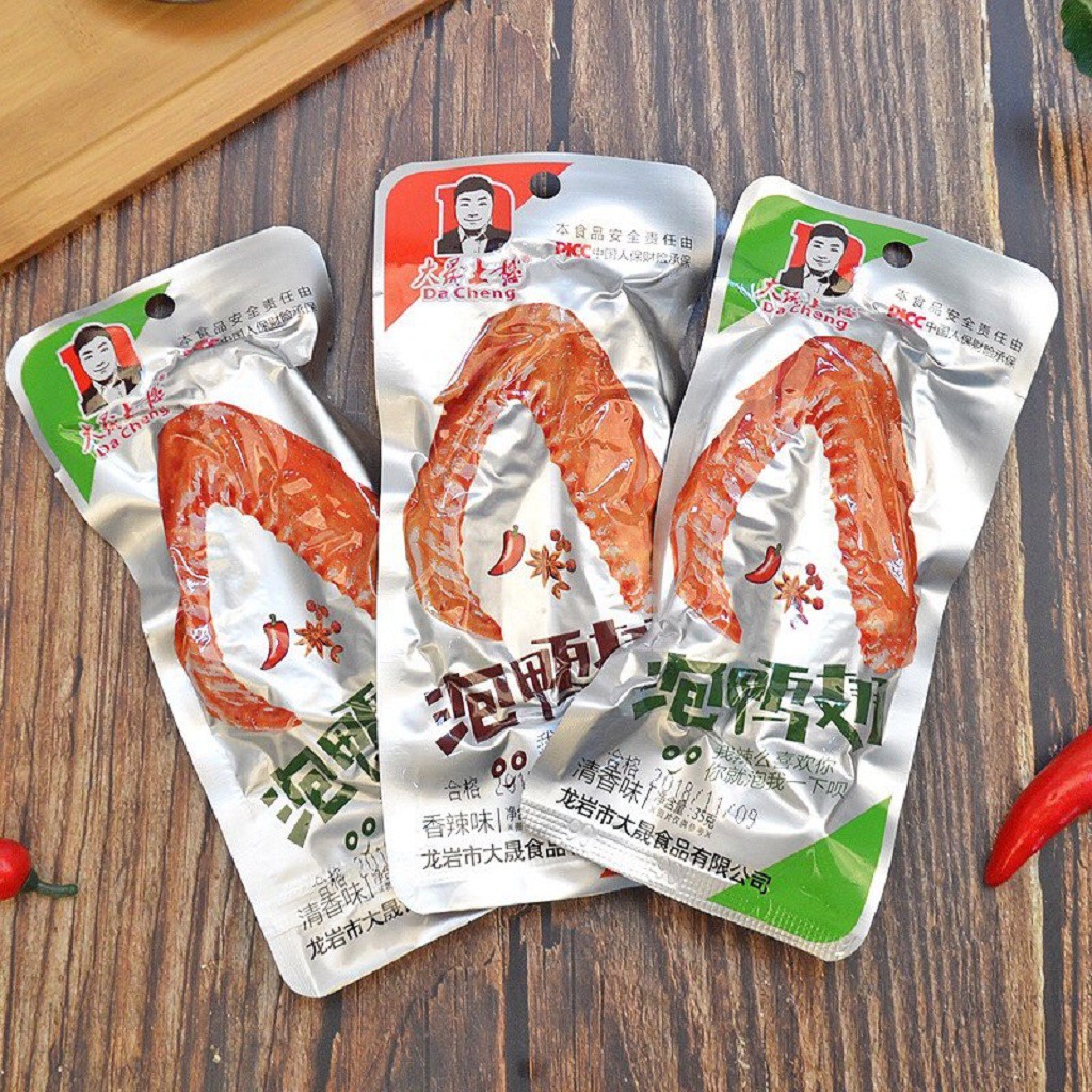 Cánh Vịt Cay Dacheng Trung Quốc Đồ Ăn Vặt