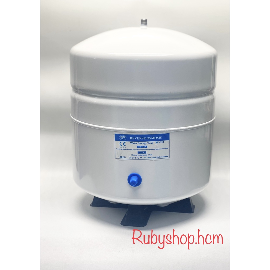 Bình áp THÉP 10L - 3.2G Máy Lọc Nước R.O Rubyshop.hcm
