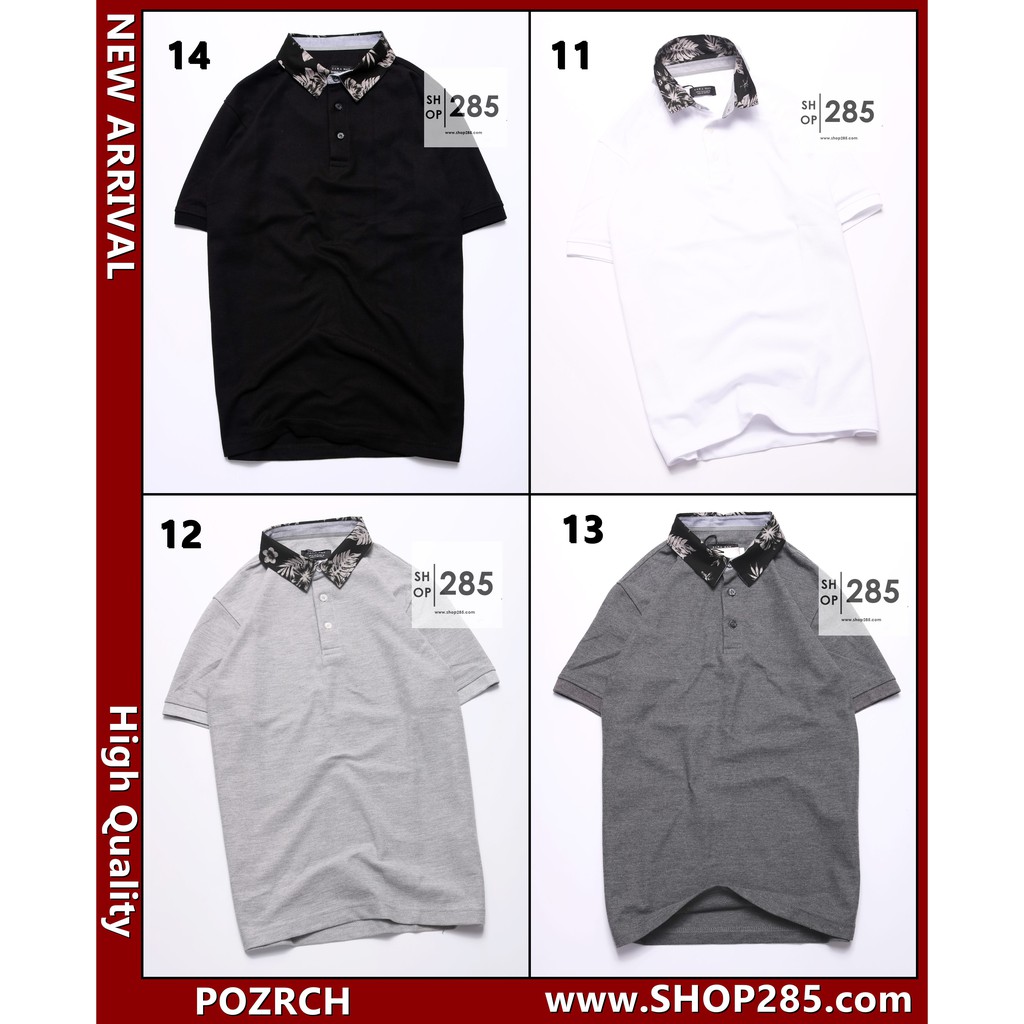 POZRCH  POLO SIÊU ĐẸP  HOT TREND  Áo thun có cổ họa tiết ZR đẹpcháyhàng vài mã rồi anh em