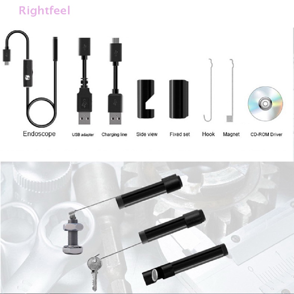 Camera Nội Soi 3 Trong 1 USB Type-C 5.5 / 7 / 8mm HD IP68 Mới