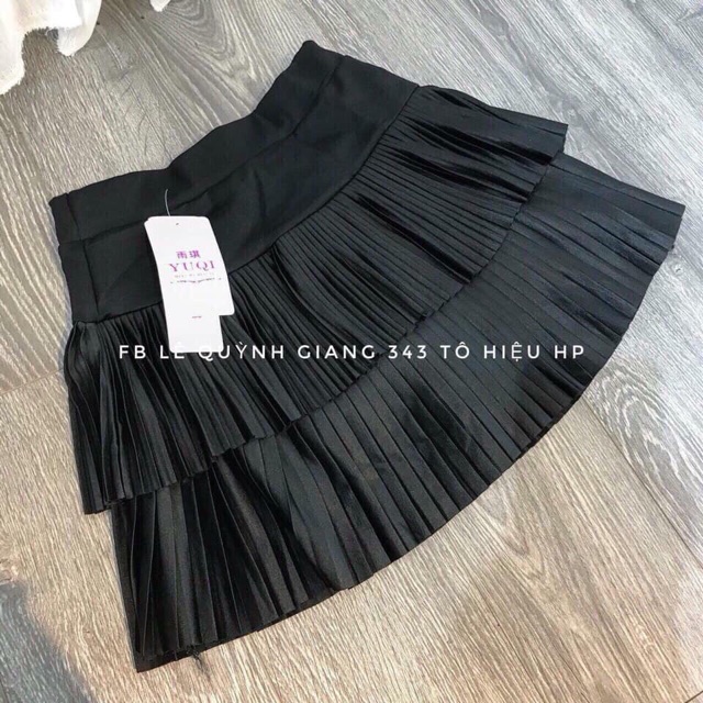 Chân váy xếp li 2 tầng | BigBuy360 - bigbuy360.vn