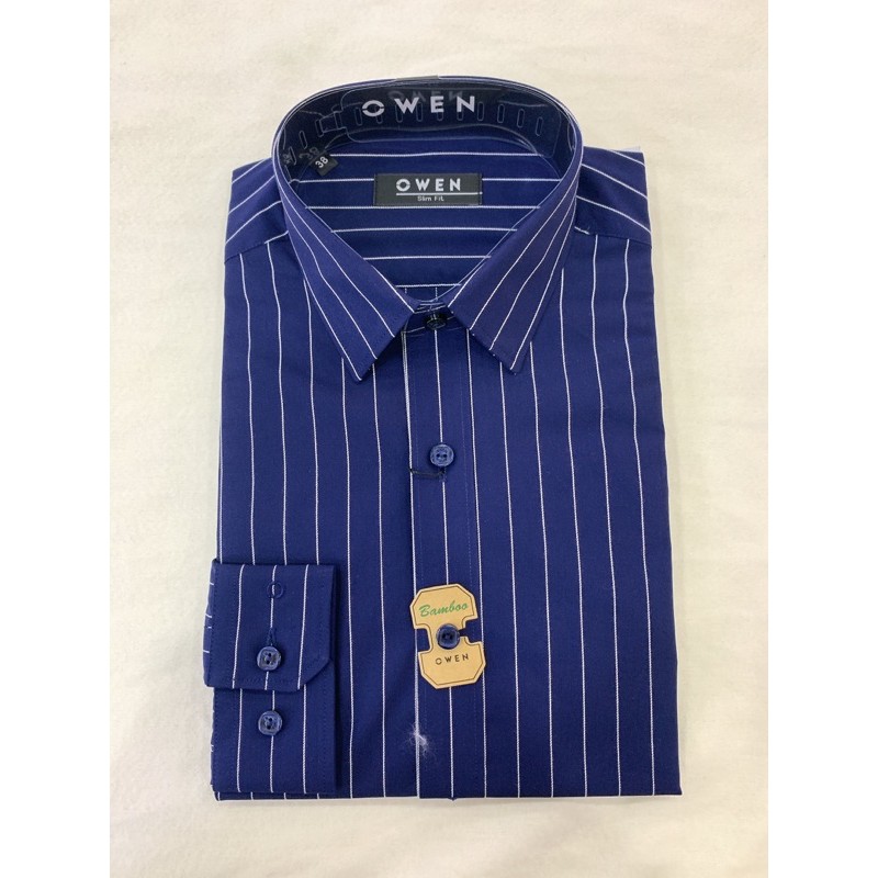 ÁO SƠ MI NAM DÀI TAY OWEN VẢI SỢI TRE (slimfit) | BigBuy360 - bigbuy360.vn