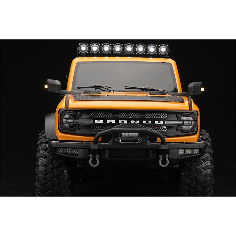 Gương Chiếu Hậu Có Đèn Cho Xe Hơi Điều Khiển Từ Xa 1: 10 TRX4 bronco G500 Land Rover Defender Wrangler