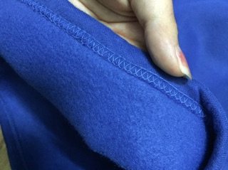 Hoodie Xanh mũ trắng