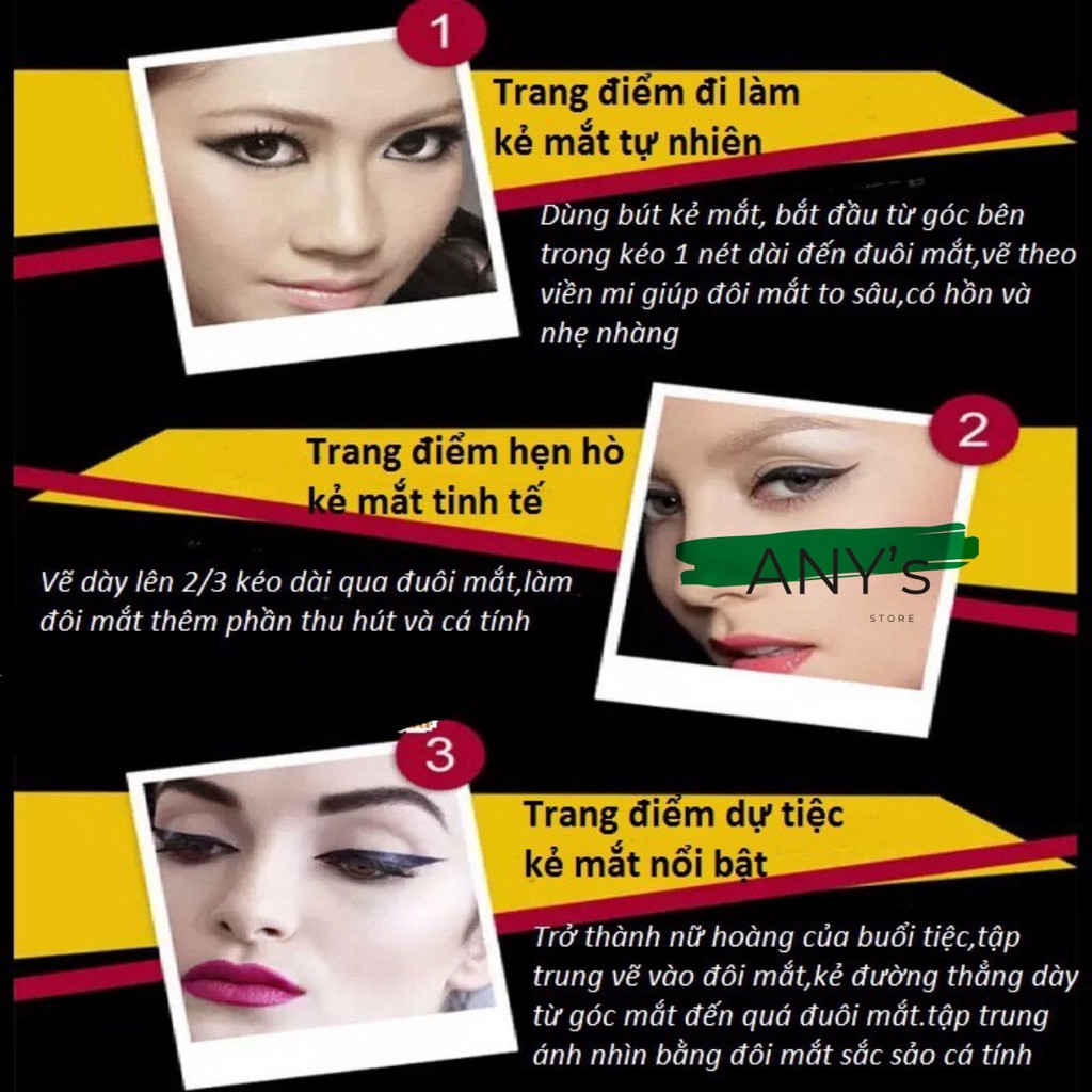 Bút Kẻ Mắt Nước Màu Đen Bioaqua Nhanh Khô  Lâu Trôi Chống Thấm Nước 2g | BigBuy360 - bigbuy360.vn