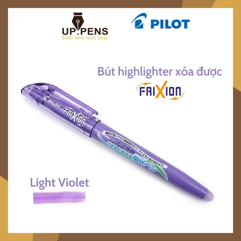 Bút dạ quang xóa được Pilot FriXion Light Erasable Highlighter- Màu tím (Light Violet)