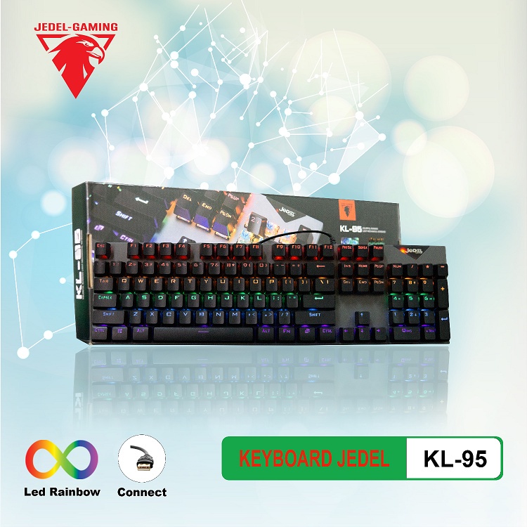 Bàn phím cơ KL-95 led