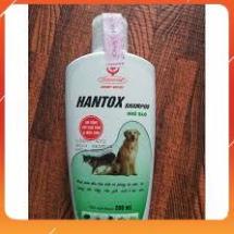 Sữa tắm cho chó mèo Hantox 200ml - trị ve, rận, bọ chét, ký sinh trùng, ghẻ ngứa