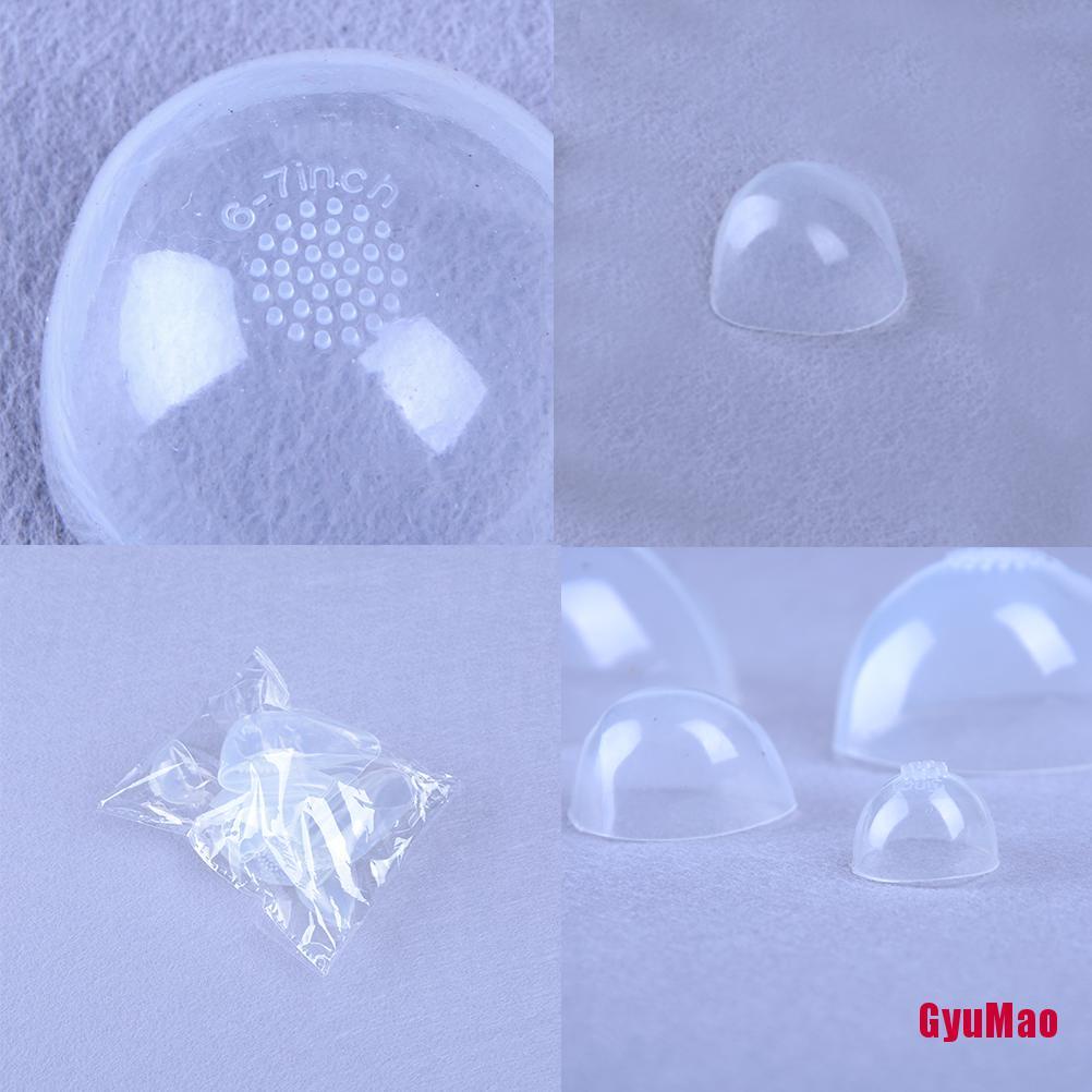 Đầu Tóc Giả Bằng Silicon 3-10inch Cho Búp Bê 1/3 1/4 1/6 1/8 1/12 BJD