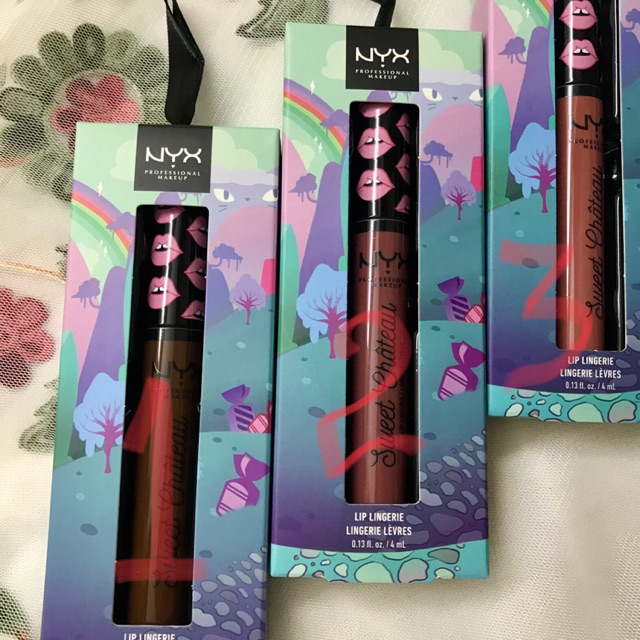 NYX Son Kem Lì Sweet Château Lip Lingerie