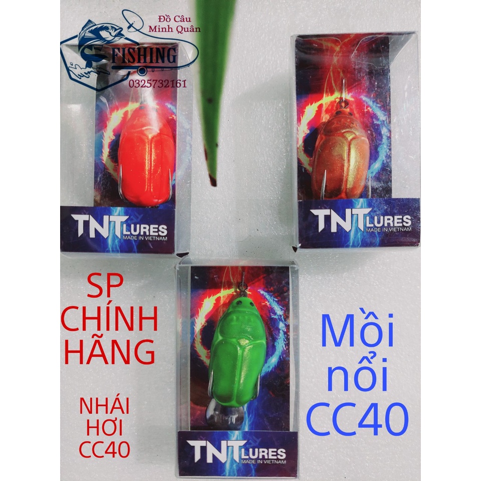 Mồi Câu Lure Nhái Hơi CC40 - Mồi Nổi Nhái Hơi CC40 - docauminhquan88