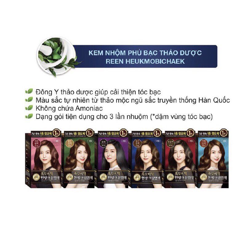 KEM NHUỘM PHỦ BẠC THẢO DƯỢC REEN