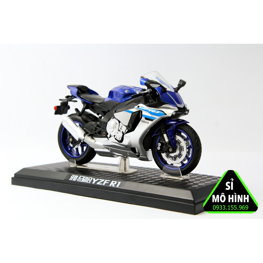 Mô hình xe moto Yamaha R1 New 1:12