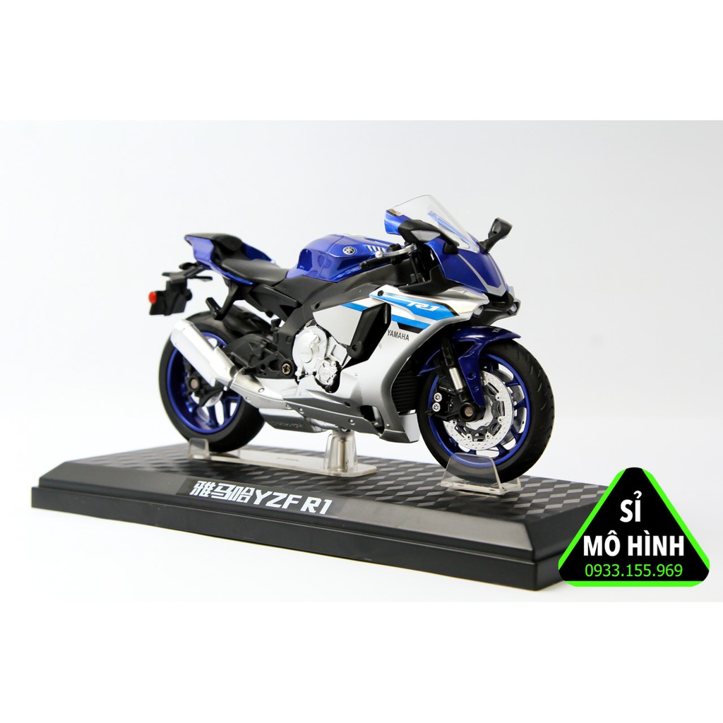 [ Sỉ Mô Hình ] Mô hình xe mô tô Yamaha R1 New 1:12