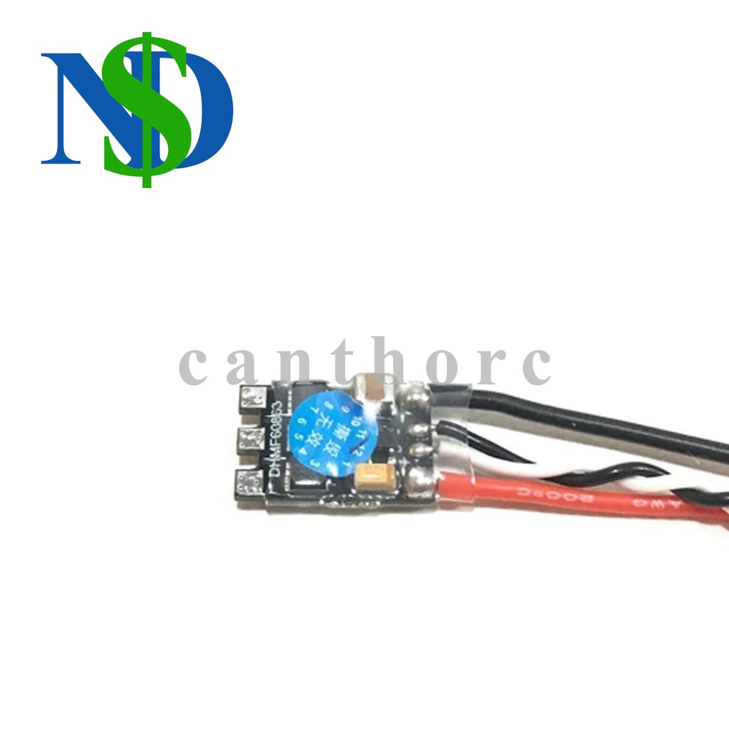 Combo 4 Điều khiển tốc độ ESC CICADA 7A BLHELI_S DSHOT 1S-2S 1S 2S TINY BUSYBEE2 BB2