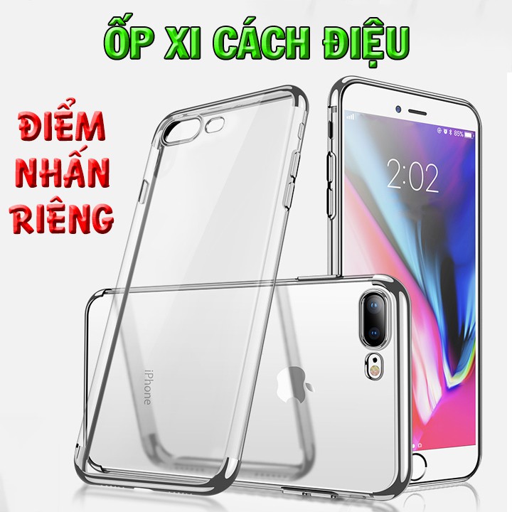ỐP LƯNG IPHONE 8 PLUS - ỐP XI CÁCH ĐIỆU IP8 PLUS