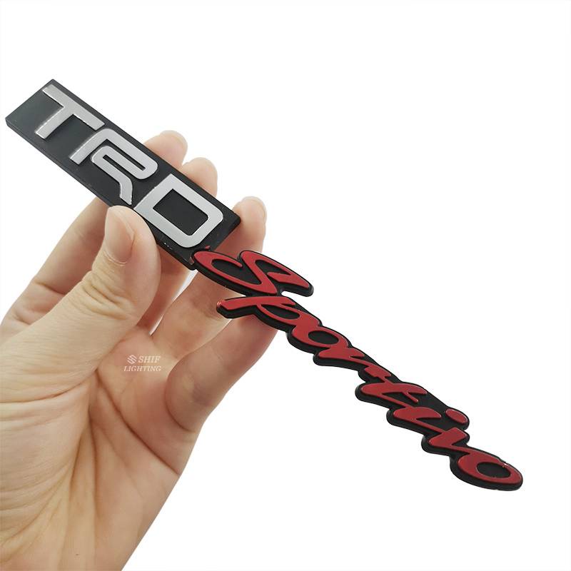 1 Miếng Dán Trang Trí Xe Hơi Toyota Trd Sportivo