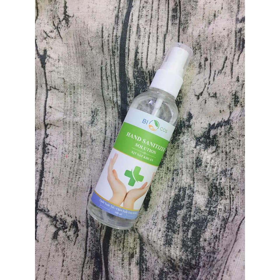 Xịt rửa tay kháng khuẩn khô Bio-100ml | BigBuy360 - bigbuy360.vn