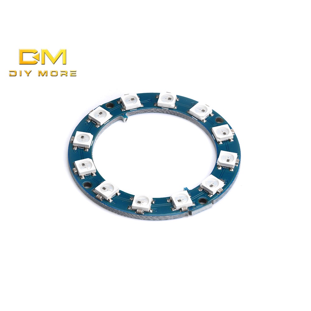 DIYMORE Bảng Mạch Đèn 12-bit WS2812 5050 RGB 5V Cho Ard * * Uno MCU