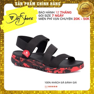 Giày sandal thể thao nam nữ 1 quai ngang cho học sinh đi học, dép quai hậu cá tính cao dưới 7cm - HA13