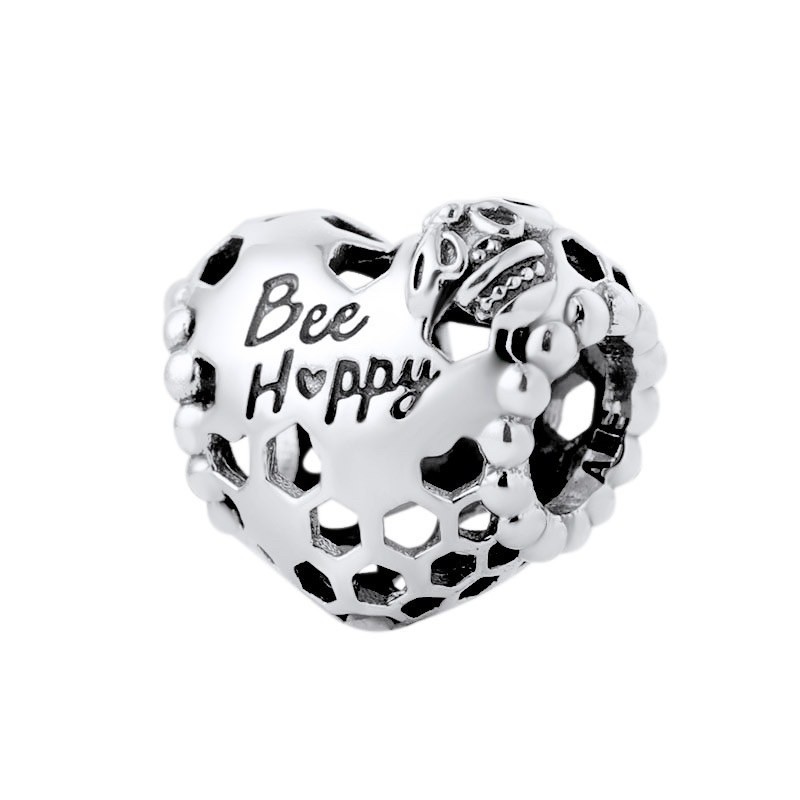 charm pan honey be happy bạc s925 cao cấp