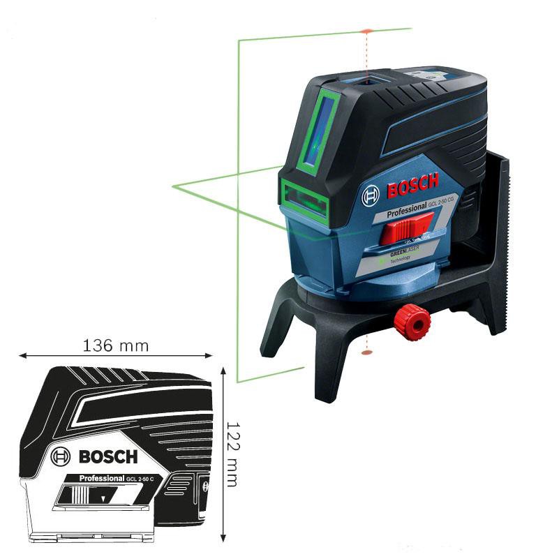 Máy Cân Mực Laser Bosch GCL 2-15 G tia xanh