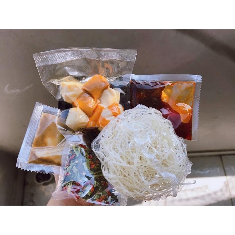 Thùng Lẩu cốc 6 ly hongkong ( full topping) | BigBuy360 - bigbuy360.vn