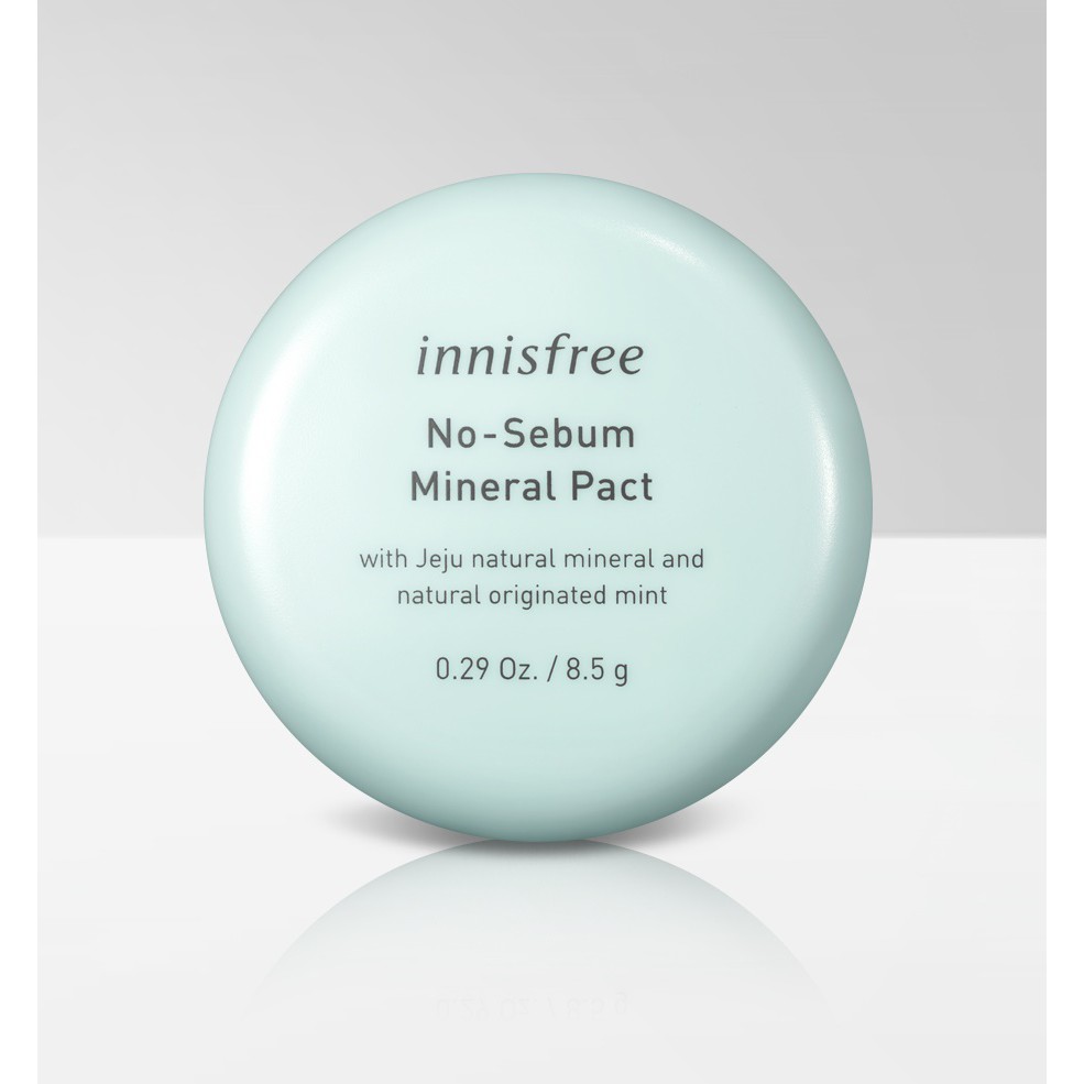 Phấn Phủ Dạng Nén Kiềm Dầu Innisfree No Sebum Mineral Pact Innisfree 8.5g