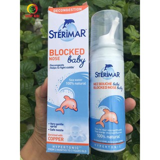 Xịt mũi Sterimar kháng viêm Pháp