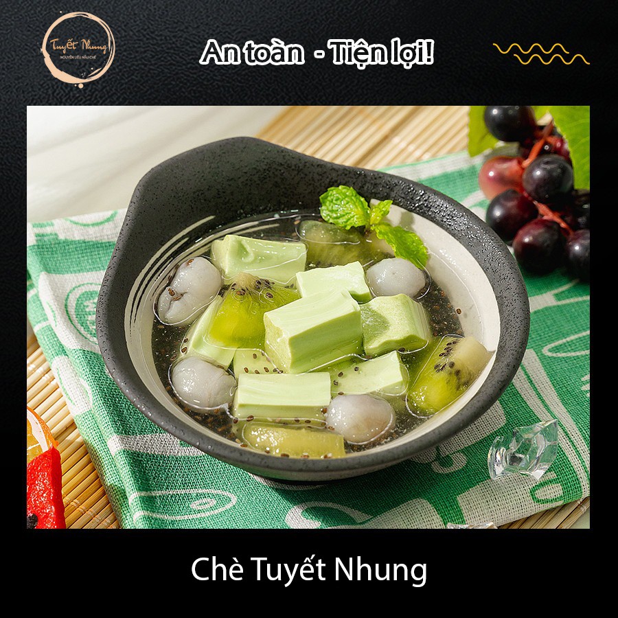 Chè Khúc Bạch Tự Nấu (Set Nhỏ 5 Chén) - Tặng Kèm Công Thức - TUYẾT NHUNG