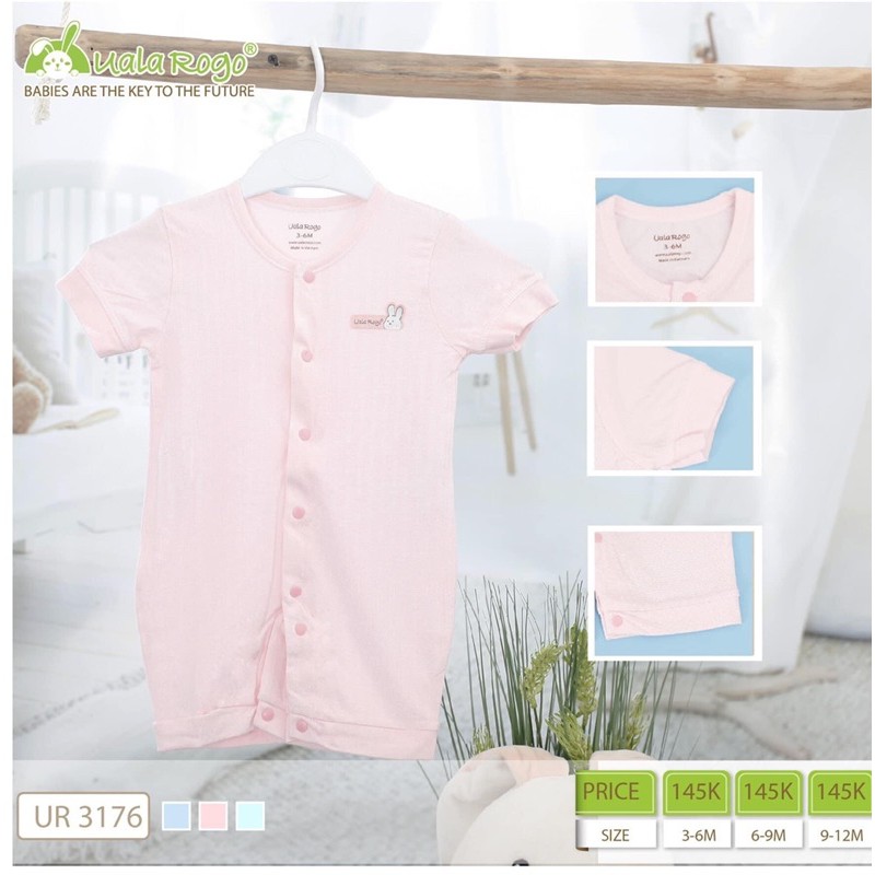 Body Cộc Tay Ualarogo vải modal