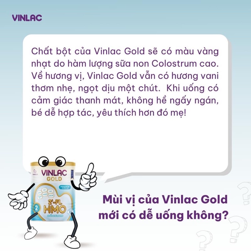 Sữa Vinlac Gold Mới - giải pháp tăng cân khoa học vượt trội cho bé