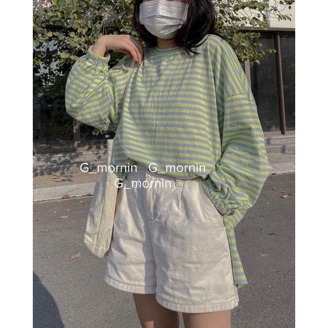 Áo pull kẻ NM - Gmornin