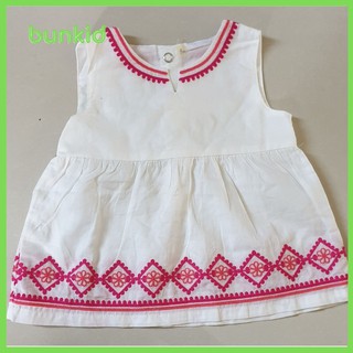 Áo váy Carter's xuất dư cho bé gái từ 3 đến 24 tháng, BUNKID