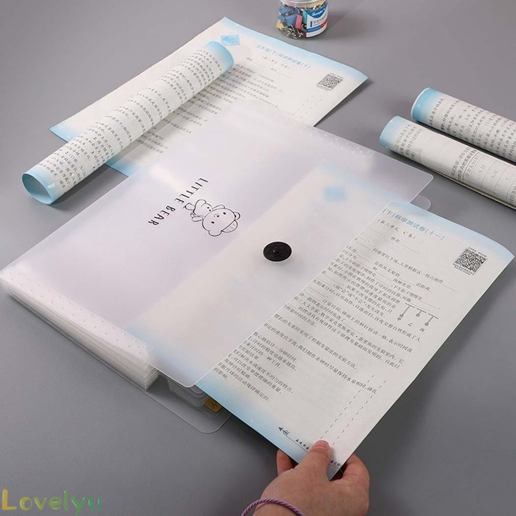Túi Đựng Tài Liệu Cỡ A4 Nhiều Ngăn Tiện Lợi