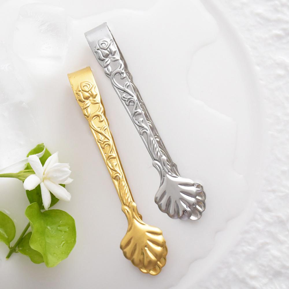 Kẹp Gắp Đá Bằng Thép Không Gỉ Tiện Dụng Cho Nhà Bếp