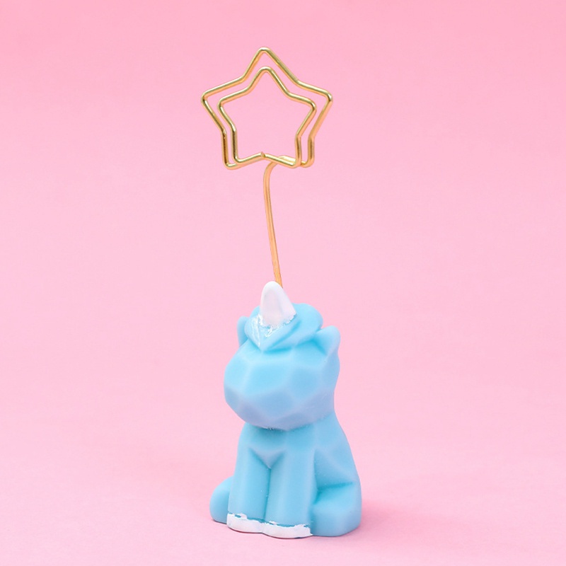 Kẹp giữ thẻ ghi chú hình động vật hoạt hình để bàn trang trí