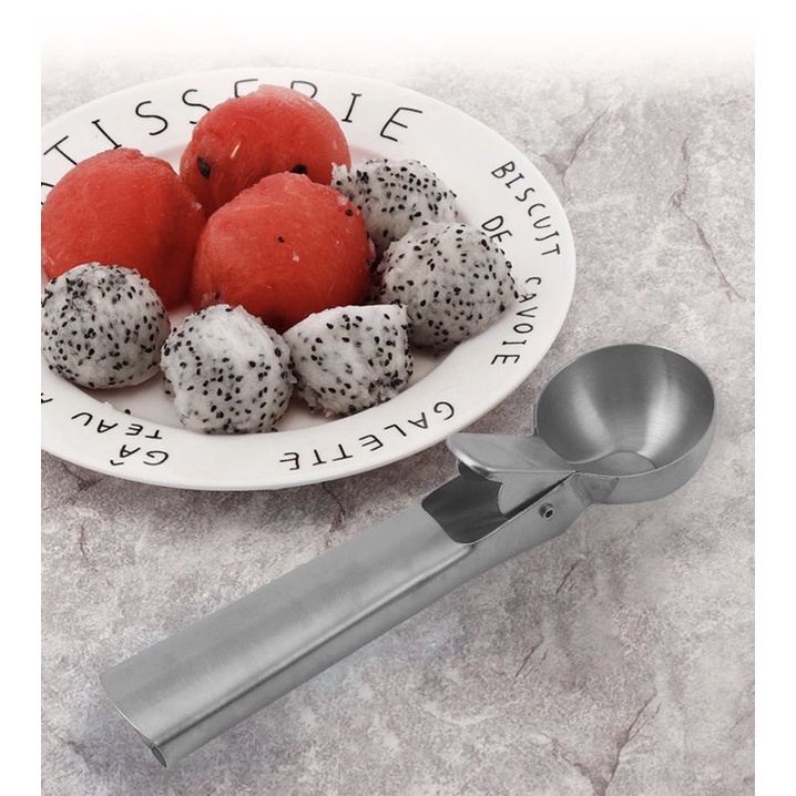 [GIÁ SỈ] Dụng cụ xúc viên kem bằng kim loại( dạng thìa)