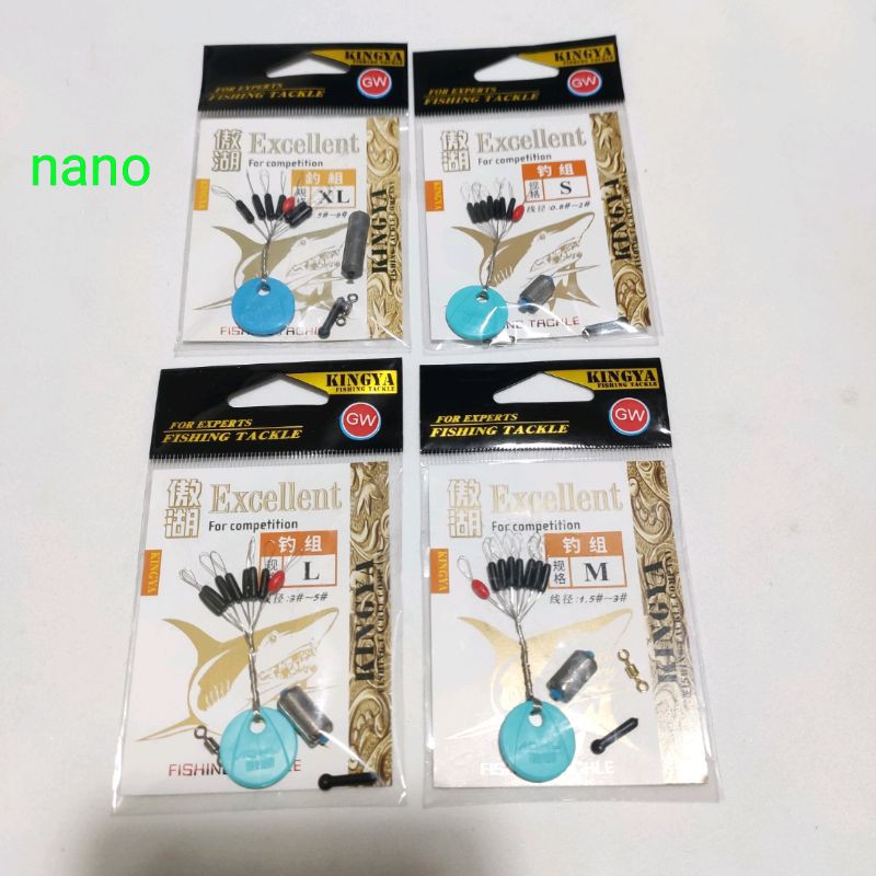 bộ Phụ Kiện Câu Đài gw hạt nano cao cấp