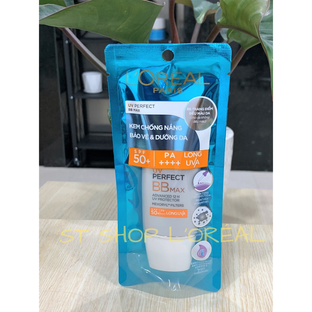 L'Oreal Kem Chống Nắng UV PERFECT BB Max SPF50, PA+++