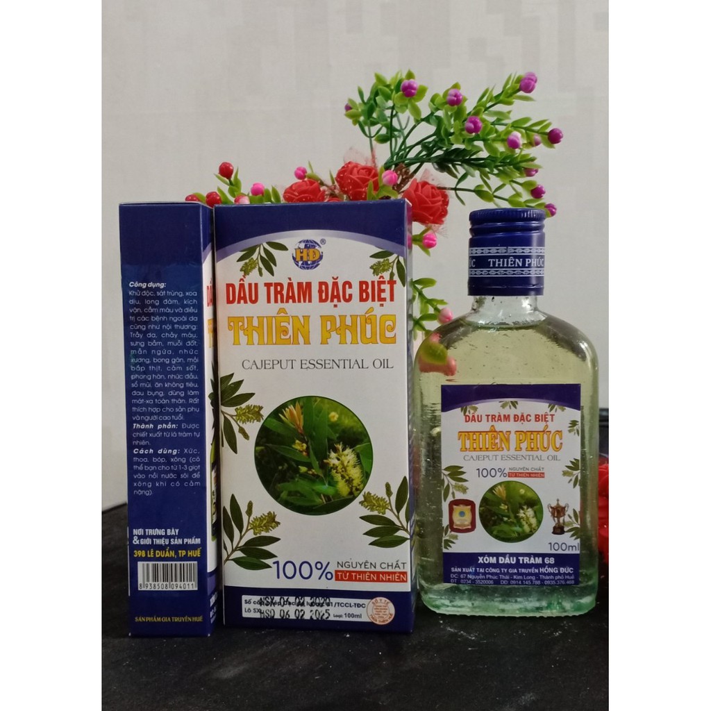 Tinh dầu tràm đặc biệt Thiên Phúc 100 ml