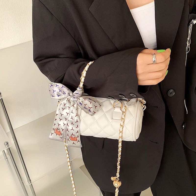 Túi Đeo Vai Hình Trụ Cỡ Nhỏ 2022 Thời Trang Xuân Hè Cho Nữ