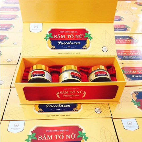 SÂM TỐ NỮ KOHINOOR viên uống đẹp da Puecolazen bổ sung nội tiết tố nữ, mờ nám, tàn nhang | BigBuy360 - bigbuy360.vn