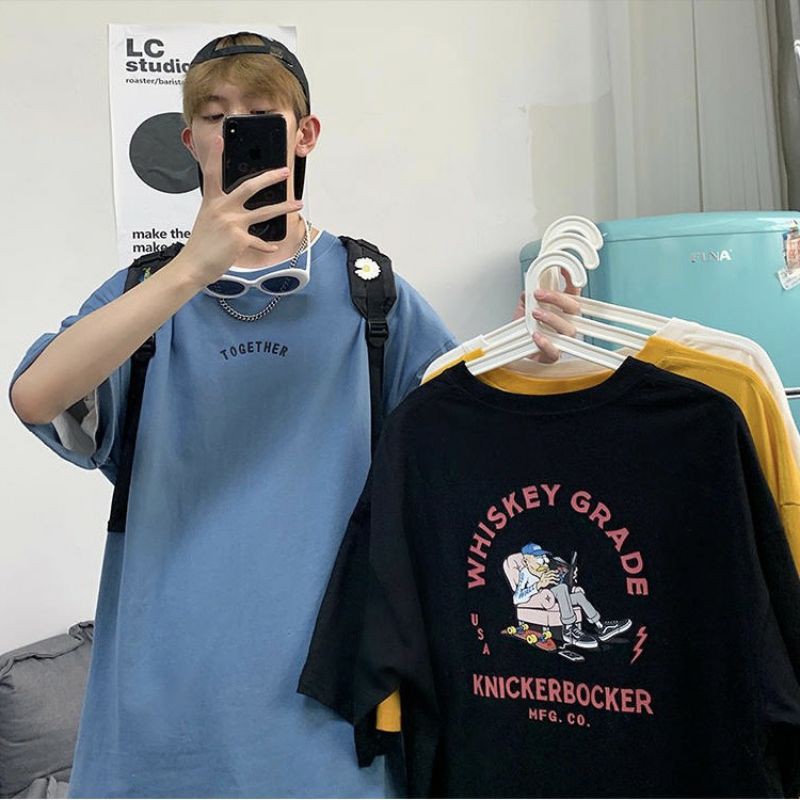 Áo thun tay lỡ Unisex Together new