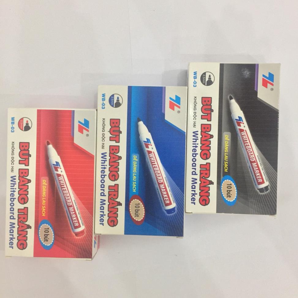 Bút lông bảng trắng WB-03 hàng chính hãng | Bút lông viết bảng có thể bôi được