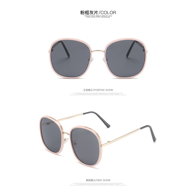 Kính mát gọng kim loại phong cách cổ điển thời trang