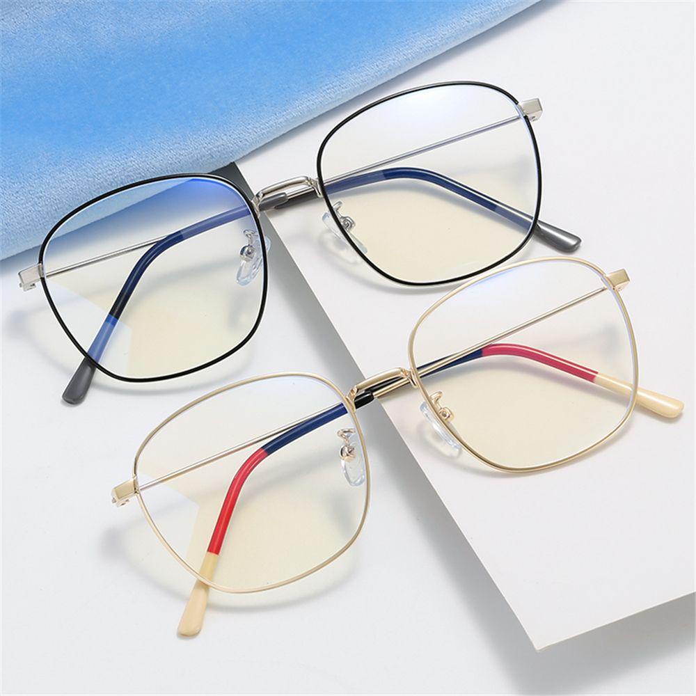 HS Mắt Kính Gọng Kim Loại Phong Cách Vintage Cho Nam Và Nữ